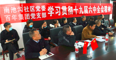 南池溝社區(qū)黨委、百年集團(tuán)黨支部聯(lián)手開展專題